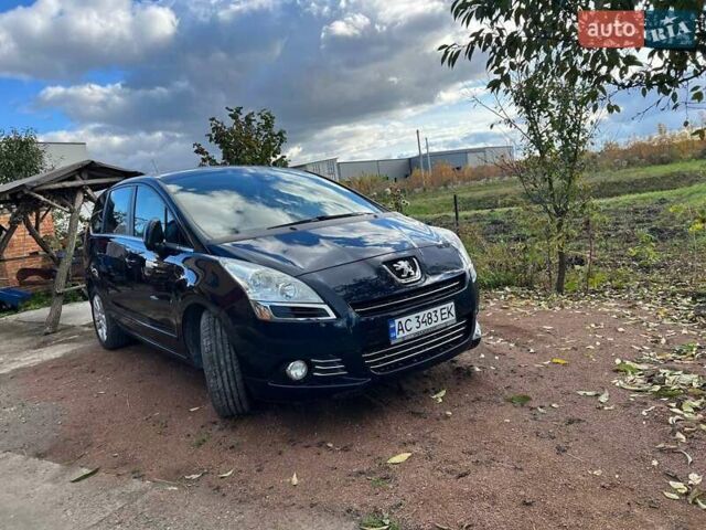 Пежо 5008 2009 в Львове на Automoto.ua Синий Пежо 5008, объемом двигателя 1.56 л и пробегом 215 тыс. км за 7400 $, фото 16 на Automoto.ua