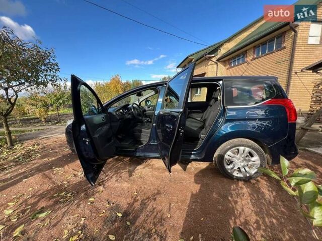 Пежо 5008 2009 в Львове на Automoto.ua Синий Пежо 5008, объемом двигателя 1.56 л и пробегом 215 тыс. км за 7400 $, фото 14 на Automoto.ua