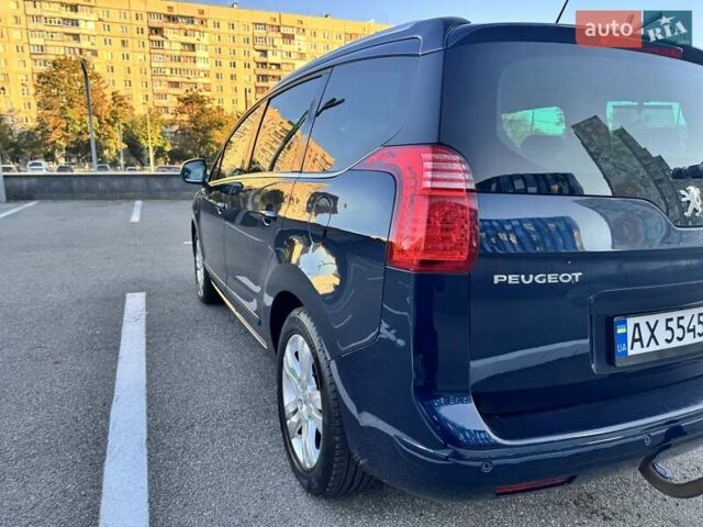 Синий Пежо 5008, объемом двигателя 1.6 л и пробегом 208 тыс. км за 7700 $, фото 26 на Automoto.ua