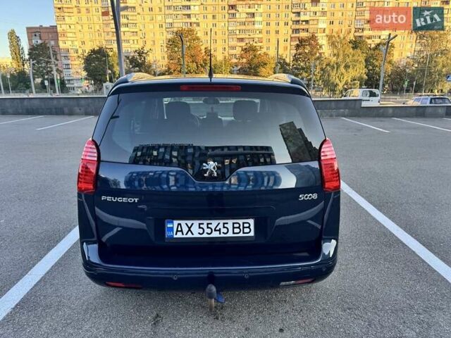Синий Пежо 5008, объемом двигателя 1.6 л и пробегом 208 тыс. км за 7700 $, фото 23 на Automoto.ua