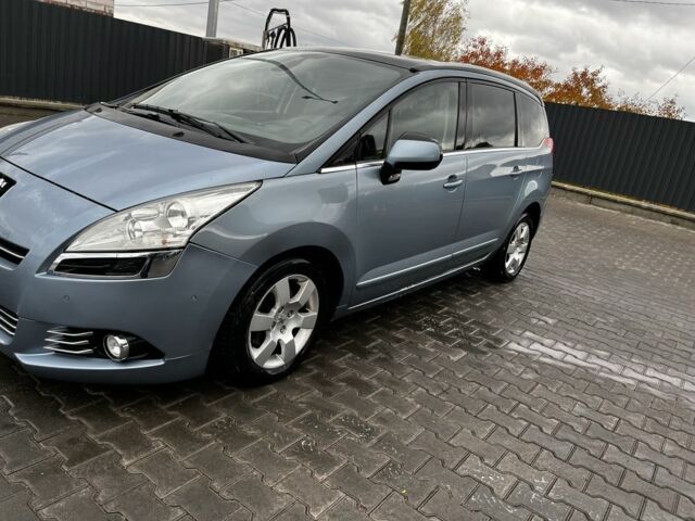 Синий Пежо 5008, объемом двигателя 2 л и пробегом 265 тыс. км за 6850 $, фото 2 на Automoto.ua