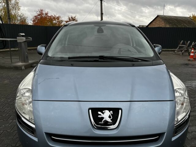 Синий Пежо 5008, объемом двигателя 2 л и пробегом 265 тыс. км за 6850 $, фото 1 на Automoto.ua