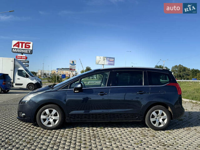 Синий Пежо 5008, объемом двигателя 1.6 л и пробегом 283 тыс. км за 7950 $, фото 5 на Automoto.ua
