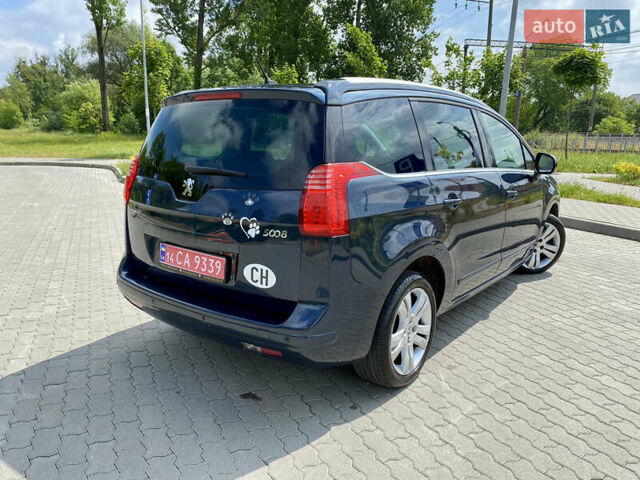 Синій Пежо 5008, об'ємом двигуна 1.6 л та пробігом 170 тис. км за 7966 $, фото 8 на Automoto.ua