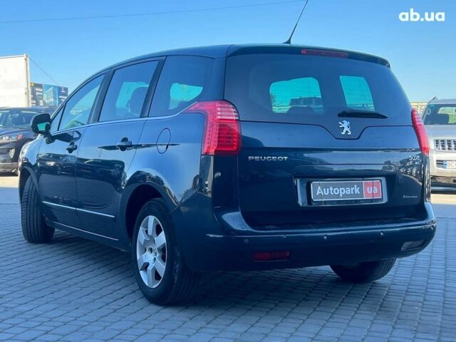 Синий Пежо 5008, объемом двигателя 1.6 л и пробегом 260 тыс. км за 8390 $, фото 5 на Automoto.ua