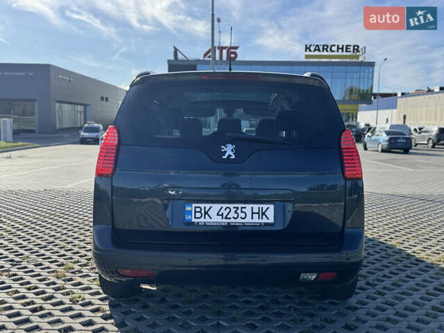 Синий Пежо 5008, объемом двигателя 1.6 л и пробегом 283 тыс. км за 7950 $, фото 3 на Automoto.ua