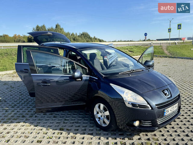 Синий Пежо 5008, объемом двигателя 1.6 л и пробегом 283 тыс. км за 7950 $, фото 25 на Automoto.ua