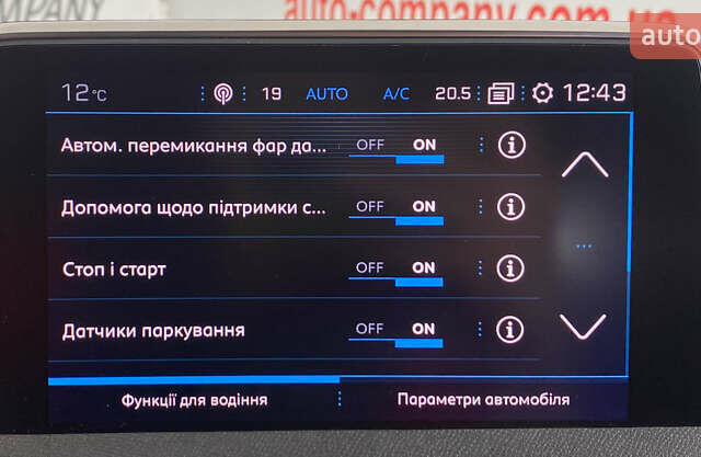 Синій Пежо 5008, об'ємом двигуна 1.5 л та пробігом 142 тис. км за 23450 $, фото 33 на Automoto.ua