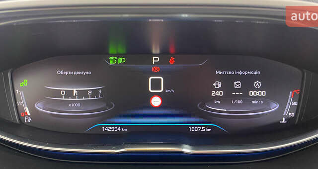 Синій Пежо 5008, об'ємом двигуна 1.5 л та пробігом 142 тис. км за 23450 $, фото 16 на Automoto.ua