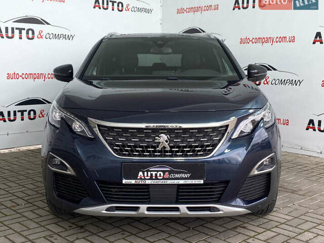 Синій Пежо 5008, об'ємом двигуна 1.5 л та пробігом 142 тис. км за 23450 $, фото 1 на Automoto.ua