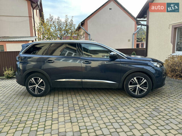 Синий Пежо 5008, объемом двигателя 1.5 л и пробегом 145 тыс. км за 21800 $, фото 3 на Automoto.ua
