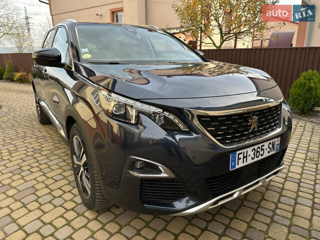 Синий Пежо 5008, объемом двигателя 1.5 л и пробегом 145 тыс. км за 21800 $, фото 1 на Automoto.ua