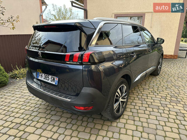 Синий Пежо 5008, объемом двигателя 1.5 л и пробегом 145 тыс. км за 21800 $, фото 4 на Automoto.ua