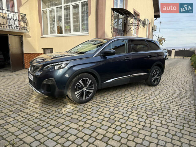 Синий Пежо 5008, объемом двигателя 1.5 л и пробегом 145 тыс. км за 21800 $, фото 8 на Automoto.ua