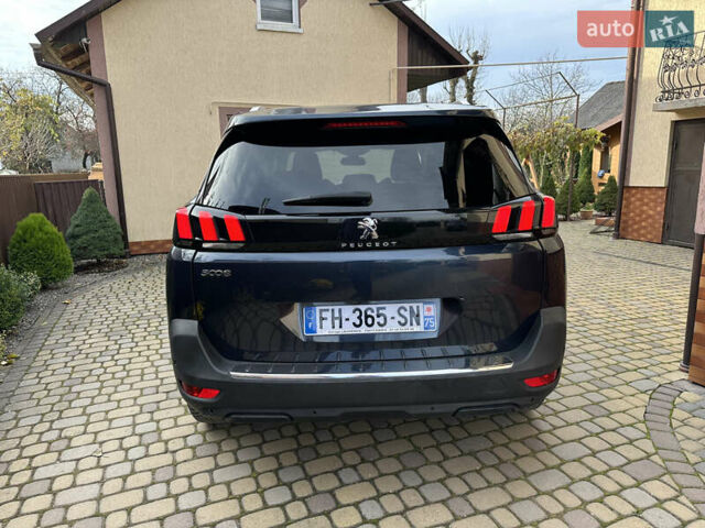 Синий Пежо 5008, объемом двигателя 1.5 л и пробегом 145 тыс. км за 21800 $, фото 12 на Automoto.ua
