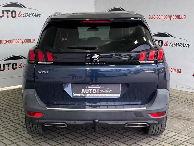 Пежо 5008 2018 в Львове на Automoto.ua Синий Пежо 5008, объемом двигателя 1.5 л и пробегом 142 тыс. км за 23450 $, фото 3 на Automoto.ua