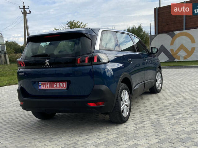 Синий Пежо 5008, объемом двигателя 1.5 л и пробегом 172 тыс. км за 23100 $, фото 10 на Automoto.ua