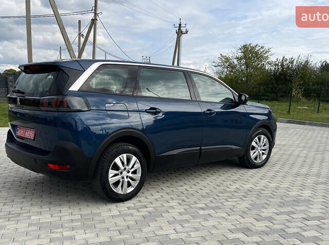 Синий Пежо 5008, объемом двигателя 1.5 л и пробегом 172 тыс. км за 23100 $, фото 11 на Automoto.ua