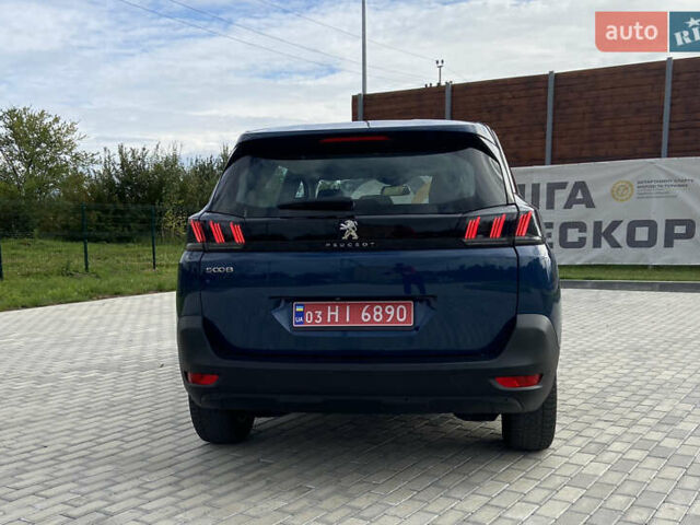 Синий Пежо 5008, объемом двигателя 1.5 л и пробегом 172 тыс. км за 23100 $, фото 9 на Automoto.ua