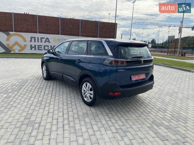 Синий Пежо 5008, объемом двигателя 1.5 л и пробегом 172 тыс. км за 23100 $, фото 7 на Automoto.ua