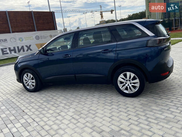 Синий Пежо 5008, объемом двигателя 1.5 л и пробегом 172 тыс. км за 23100 $, фото 5 на Automoto.ua