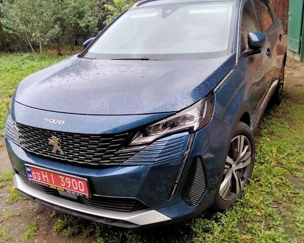 Пежо 5008 2021 в Ужгороде на Automoto.ua Синий Пежо 5008, объемом двигателя 1.5 л и пробегом 206 тыс. км за 27450 $, фото 1 на Automoto.ua