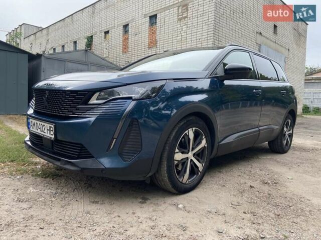 Синій Пежо 5008, об'ємом двигуна 2 л та пробігом 186 тис. км за 27000 $, фото 16 на Automoto.ua