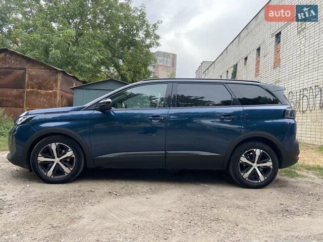 Синій Пежо 5008, об'ємом двигуна 2 л та пробігом 186 тис. км за 27000 $, фото 3 на Automoto.ua