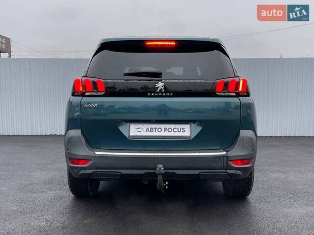 Зеленый Пежо 5008, объемом двигателя 1.56 л и пробегом 253 тыс. км за 16990 $, фото 6 на Automoto.ua