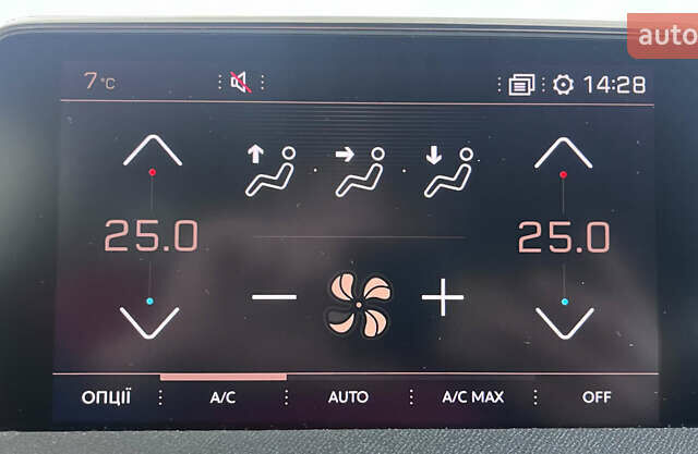 Зеленый Пежо 5008, объемом двигателя 2 л и пробегом 214 тыс. км за 23950 $, фото 22 на Automoto.ua