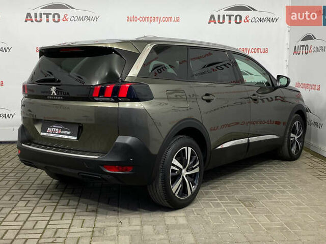 Зелений Пежо 5008, об'ємом двигуна 1.5 л та пробігом 159 тис. км за 22650 $, фото 2 на Automoto.ua