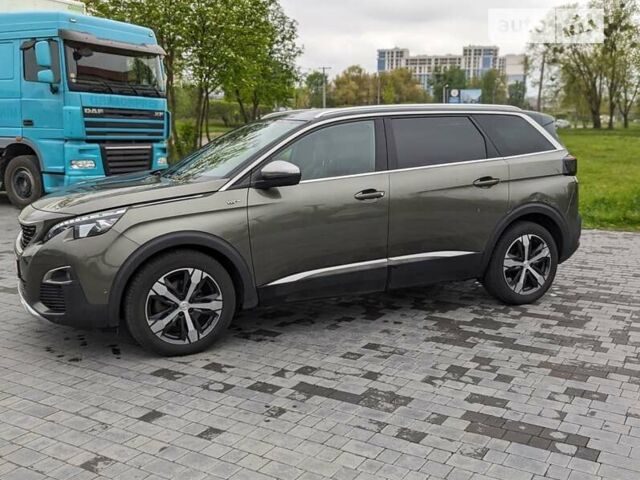 Зелений Пежо 5008, об'ємом двигуна 2 л та пробігом 201 тис. км за 28500 $, фото 2 на Automoto.ua