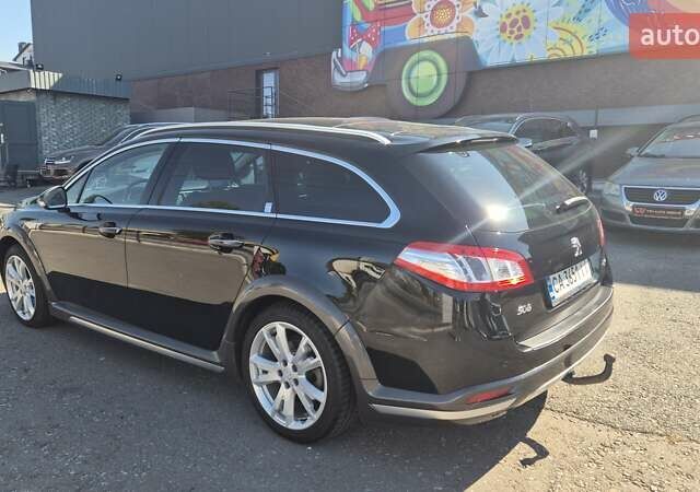 Черный Пежо 508 РХН, объемом двигателя 2 л и пробегом 250 тыс. км за 11200 $, фото 3 на Automoto.ua