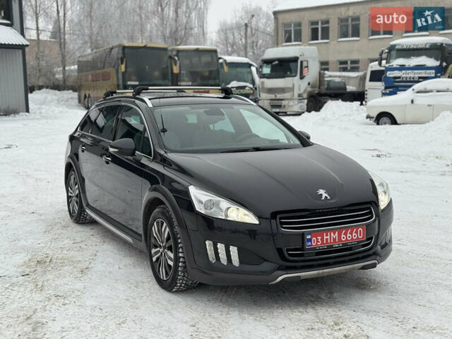 Черный Пежо 508 РХН, объемом двигателя 2 л и пробегом 238 тыс. км за 11999 $, фото 2 на Automoto.ua
