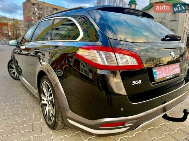 Чорний Пежо 508 РХН, об'ємом двигуна 2 л та пробігом 193 тис. км за 12100 $, фото 6 на Automoto.ua