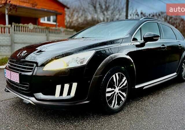 Черный Пежо 508 РХН, объемом двигателя 2 л и пробегом 190 тыс. км за 12700 $, фото 1 на Automoto.ua