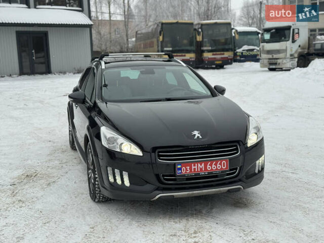 Черный Пежо 508 РХН, объемом двигателя 2 л и пробегом 238 тыс. км за 11999 $, фото 1 на Automoto.ua