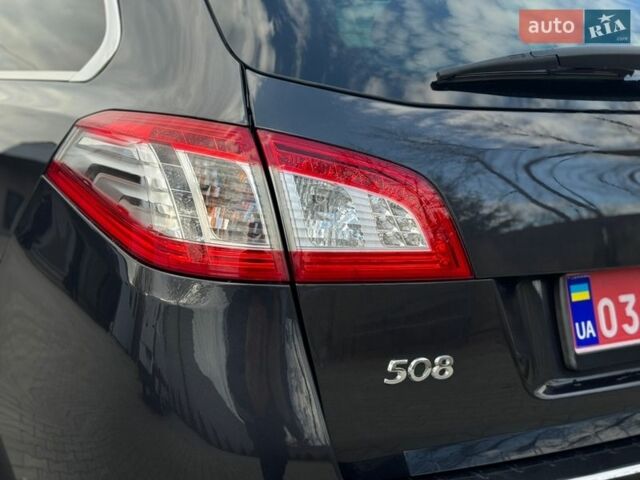 Чорний Пежо 508 РХН, об'ємом двигуна 2 л та пробігом 239 тис. км за 10999 $, фото 18 на Automoto.ua