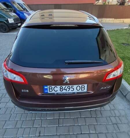 Коричневий Пежо 508 РХН, об'ємом двигуна 2 л та пробігом 211 тис. км за 12000 $, фото 29 на Automoto.ua