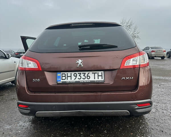 Коричневый Пежо 508 РХН, объемом двигателя 2 л и пробегом 188 тыс. км за 11700 $, фото 1 на Automoto.ua