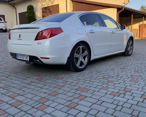 Белый Пежо 508, объемом двигателя 2.2 л и пробегом 221 тыс. км за 10500 $, фото 5 на Automoto.ua