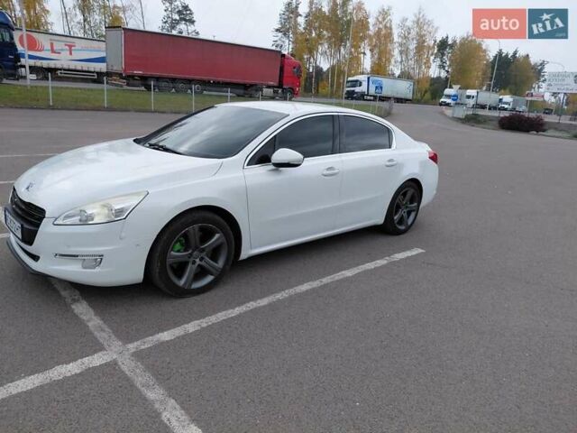 Белый Пежо 508, объемом двигателя 2.2 л и пробегом 349 тыс. км за 8900 $, фото 2 на Automoto.ua