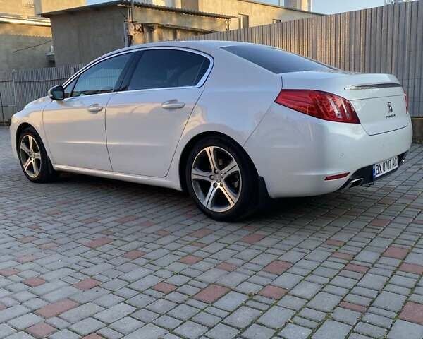 Белый Пежо 508, объемом двигателя 2.2 л и пробегом 221 тыс. км за 10500 $, фото 3 на Automoto.ua