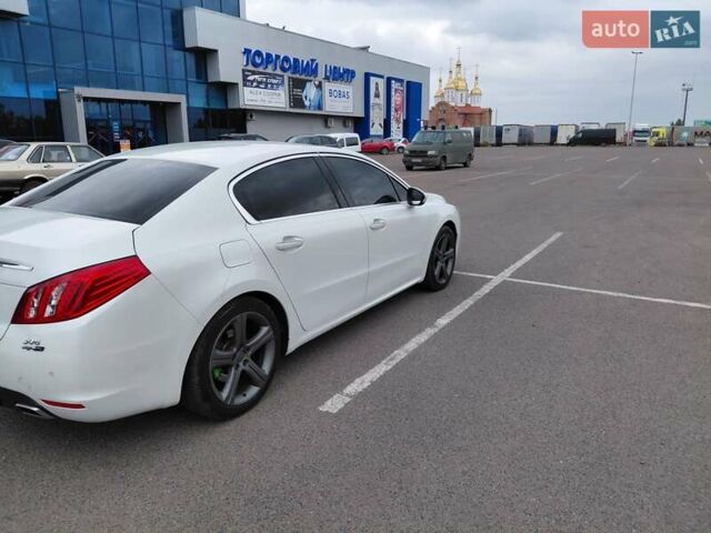 Белый Пежо 508, объемом двигателя 2.2 л и пробегом 349 тыс. км за 8900 $, фото 4 на Automoto.ua