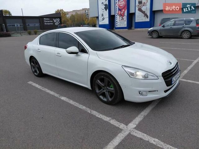 Белый Пежо 508, объемом двигателя 2.2 л и пробегом 349 тыс. км за 8900 $, фото 1 на Automoto.ua