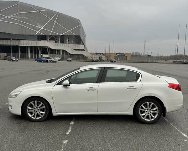 Белый Пежо 508, объемом двигателя 2 л и пробегом 295 тыс. км за 9300 $, фото 1 на Automoto.ua