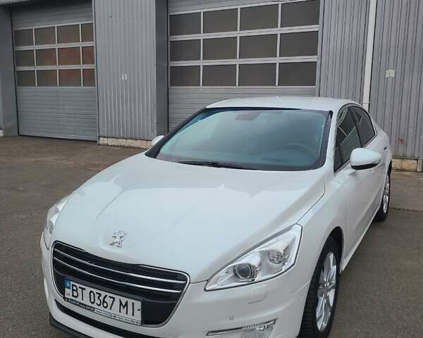 Белый Пежо 508, объемом двигателя 2 л и пробегом 162 тыс. км за 10600 $, фото 1 на Automoto.ua