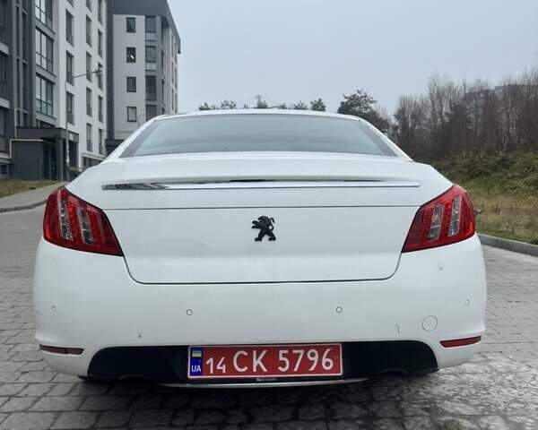 Белый Пежо 508, объемом двигателя 1.6 л и пробегом 187 тыс. км за 7600 $, фото 1 на Automoto.ua