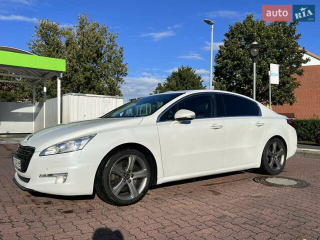 Белый Пежо 508, объемом двигателя 2.2 л и пробегом 219 тыс. км за 9000 $, фото 1 на Automoto.ua