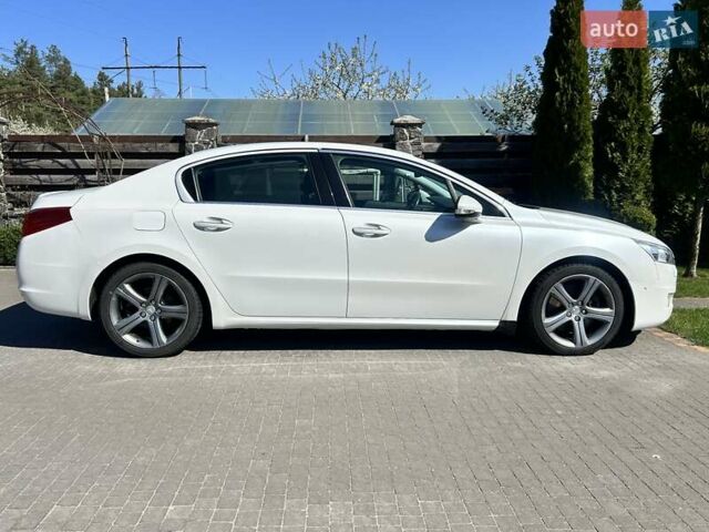 Белый Пежо 508, объемом двигателя 2.18 л и пробегом 214 тыс. км за 9800 $, фото 1 на Automoto.ua